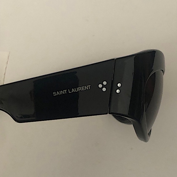 SAINT LAURENT SL73 OVERSIZED BLACK SUNGLASSES main image 12
